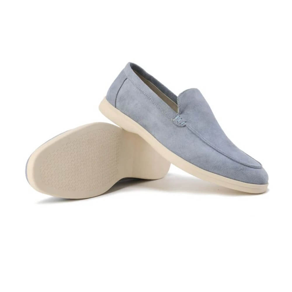 Classic Suede Loafers with Timeless Elegance