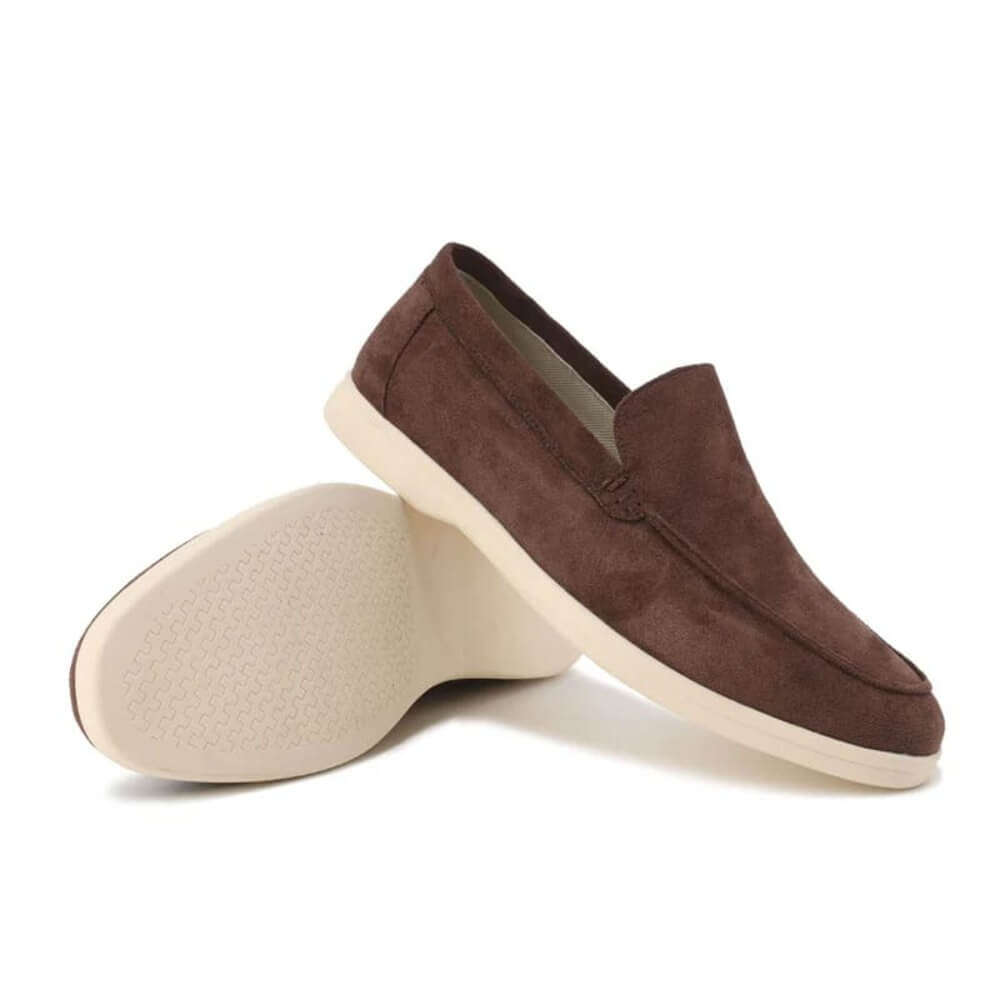 Classic Suede Loafers with Timeless Elegance