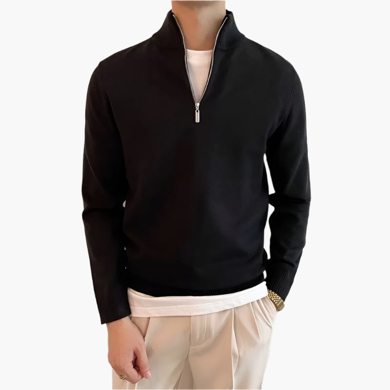 ANSEONG Deluxe Quarter Zip Sweatshirt