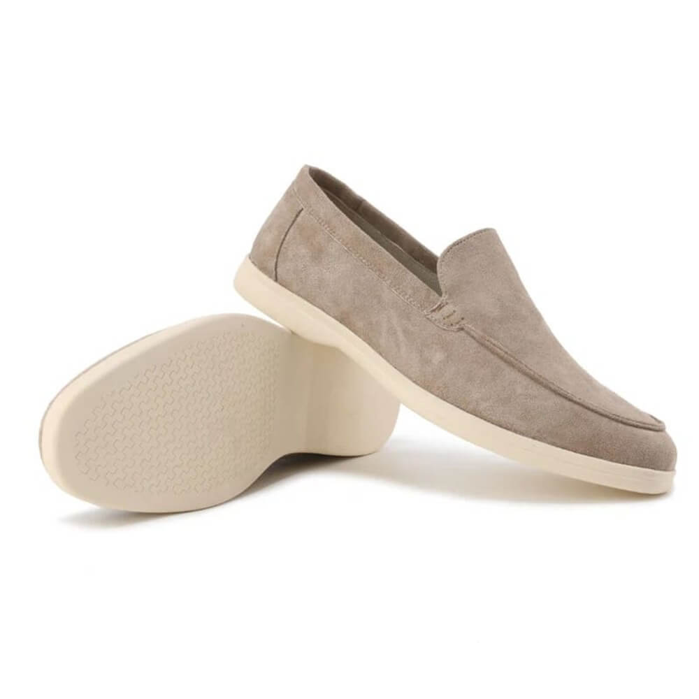 Classic Suede Loafers with Timeless Elegance
