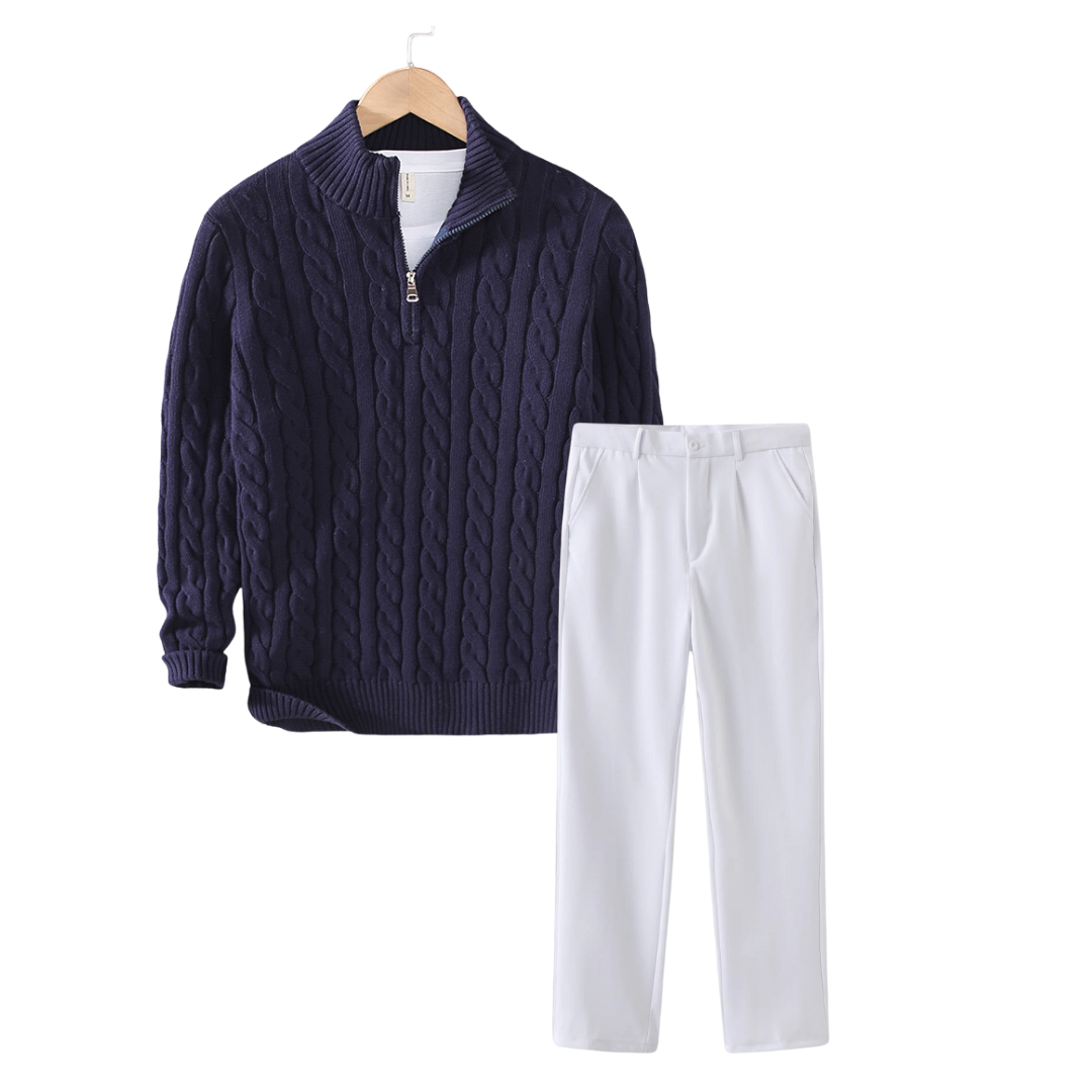 Stylish Winter Polo Brunch Outfit