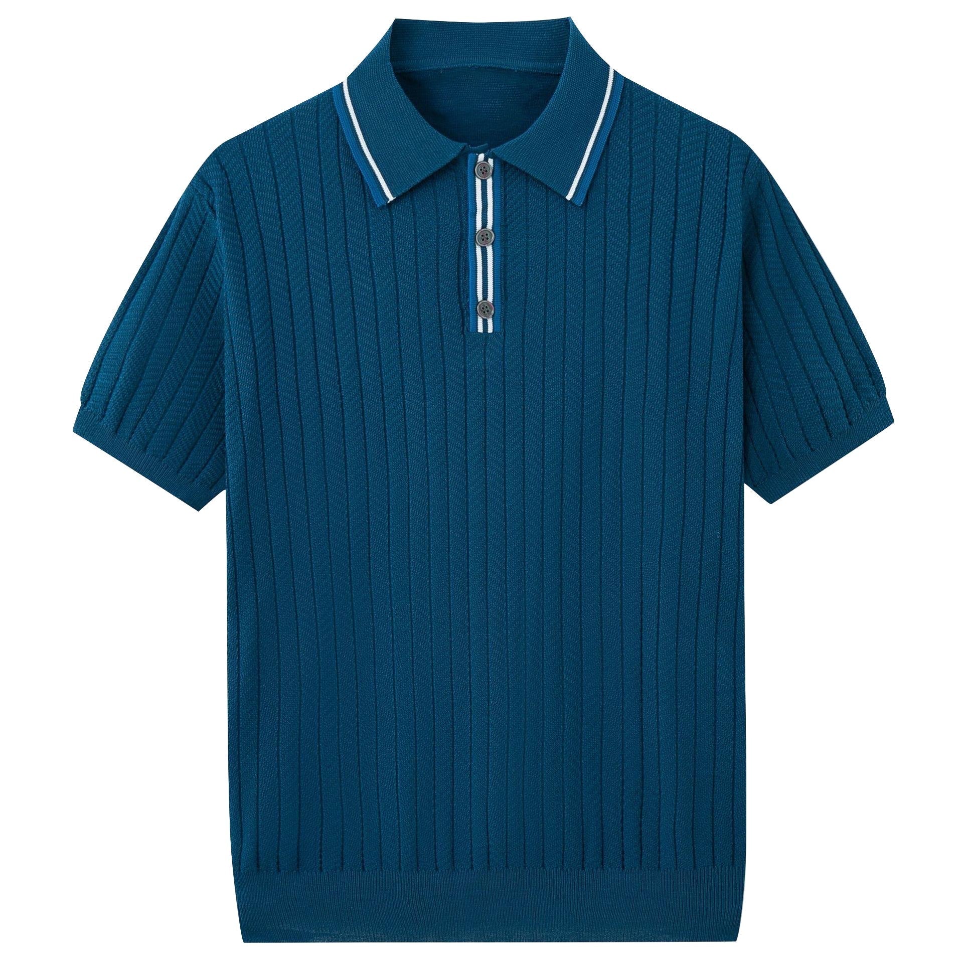 AMALFI Knit Polo Tee