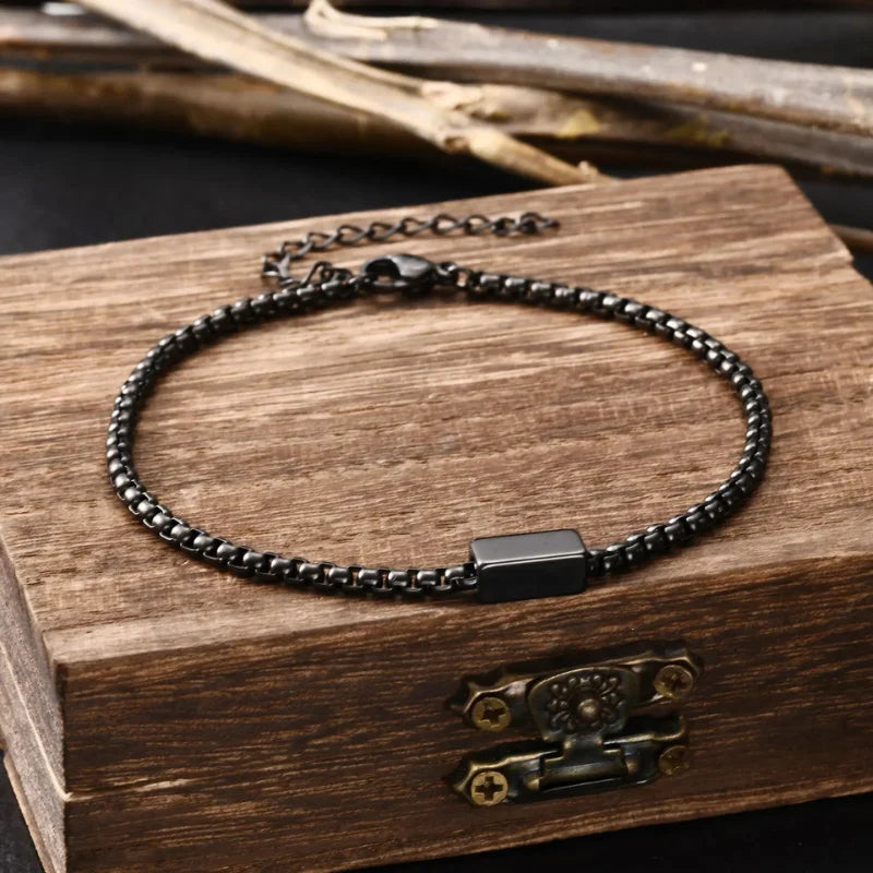 Vnox Men's Stainless Steel Bracelet