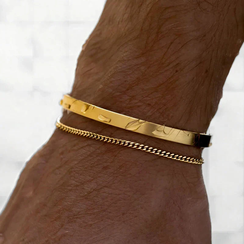 Cuban Steel Men's Bracelet Series
