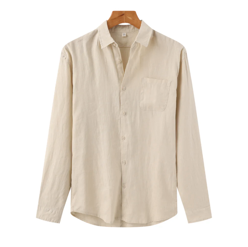 PORTOFINO Linen Button-Down Shirt