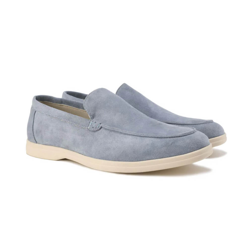 Classic Suede Loafers with Timeless Elegance