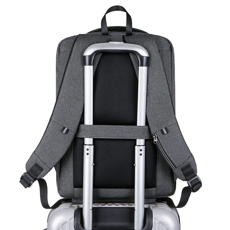 Gzan Executive Backpack - 15-Inch Laptop, Waterproof, USB Charging Port, TSA-Approved Lock