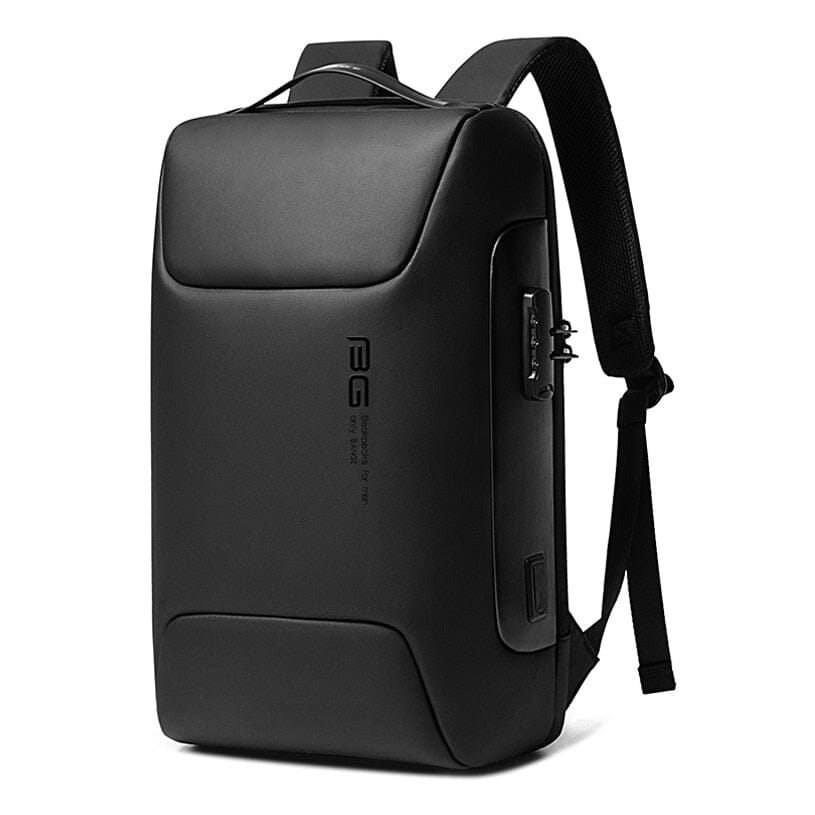 Luxxy Premium Executive Backpack - 15" Laptop Compatible, Waterproof, USB Charging Port, TSA-Approved Lock
