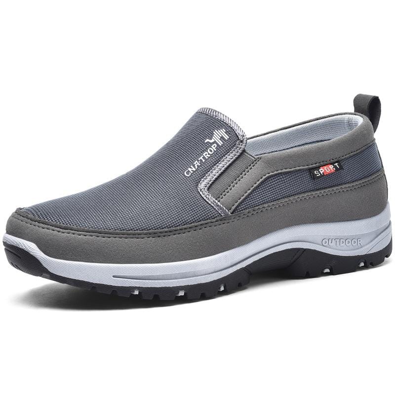Casual Comfort Shoe in Titanium
