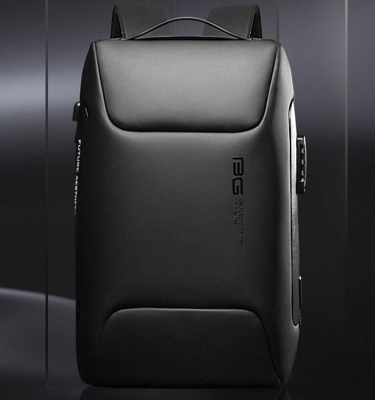 Luxxy Premium Executive Backpack - 15" Laptop Compatible, Waterproof, USB Charging Port, TSA-Approved Lock