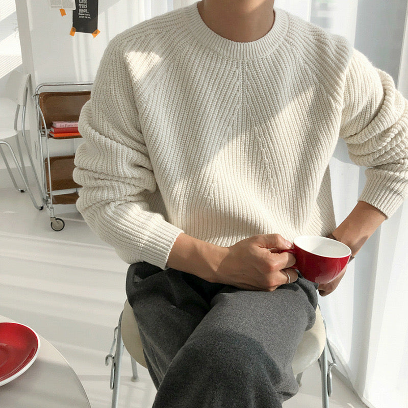 GISUNG Knitted Sweater