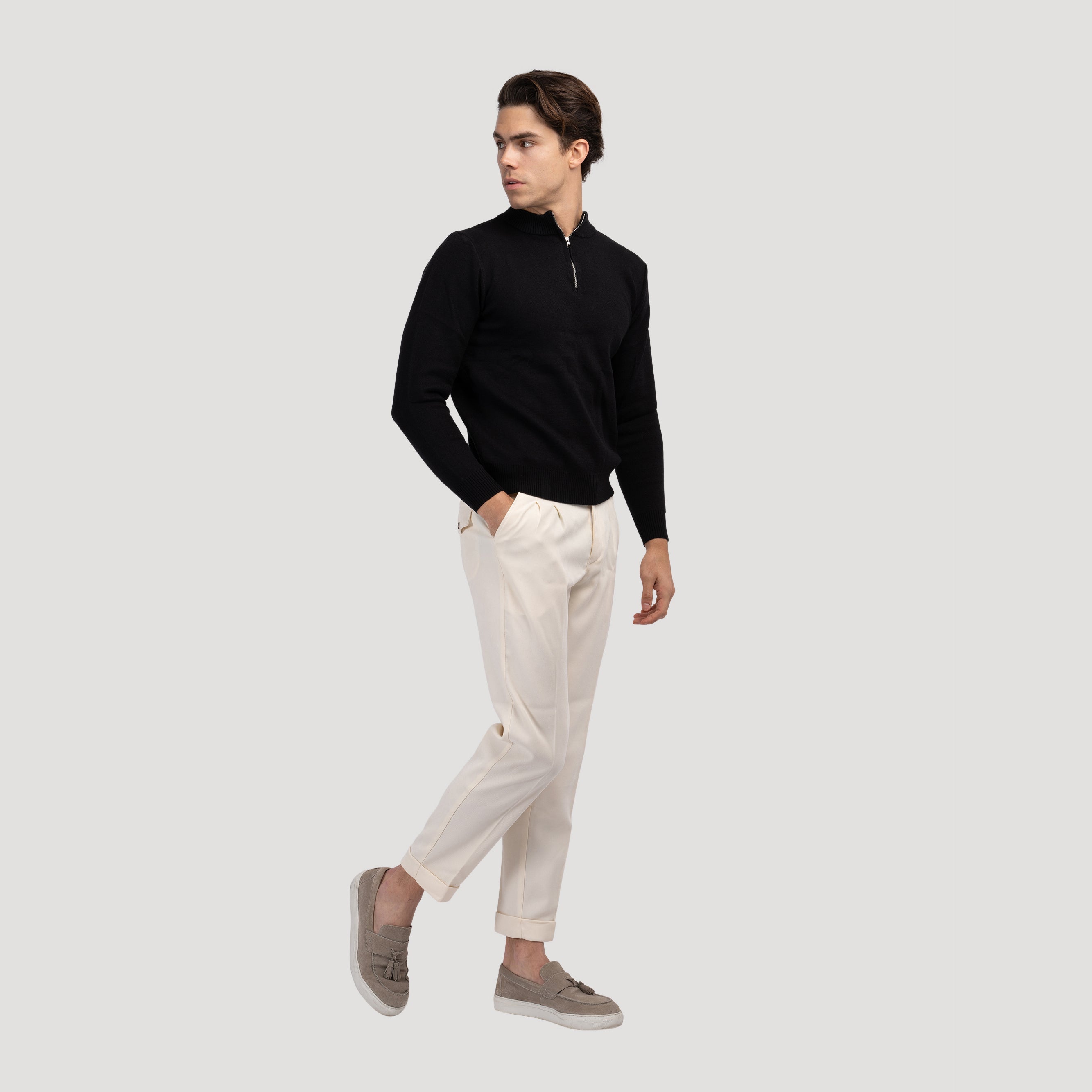 ANSEONG Deluxe Quarter Zip Sweatshirt