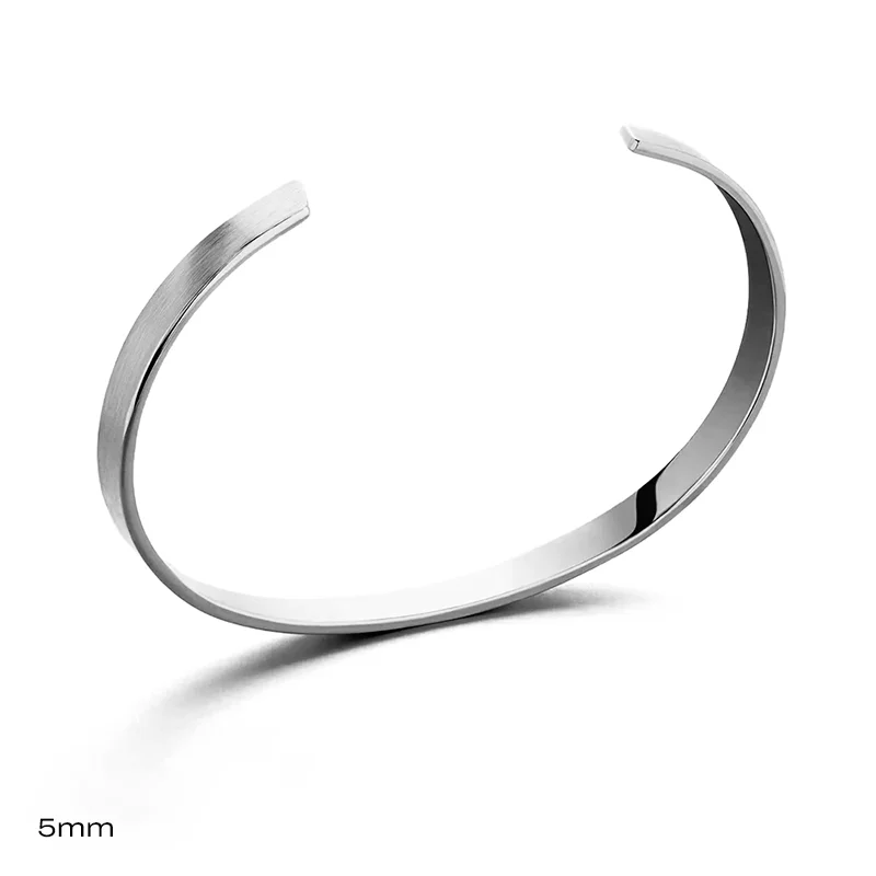 Men's Steel Cuff Bracelet