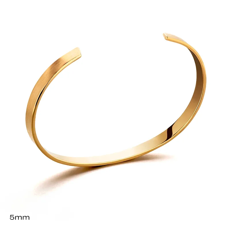 Men's Steel Cuff Bracelet
