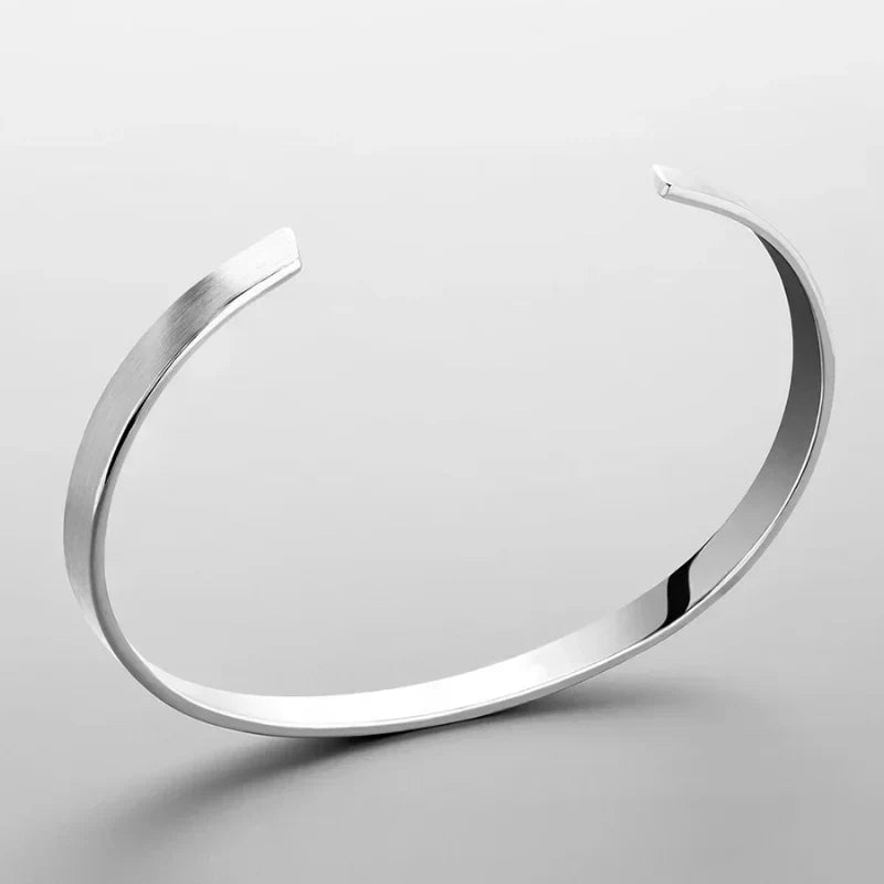 Men's Steel Cuff Bracelet