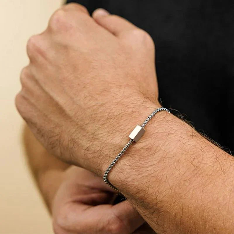 Vnox Men's Stainless Steel Bracelet