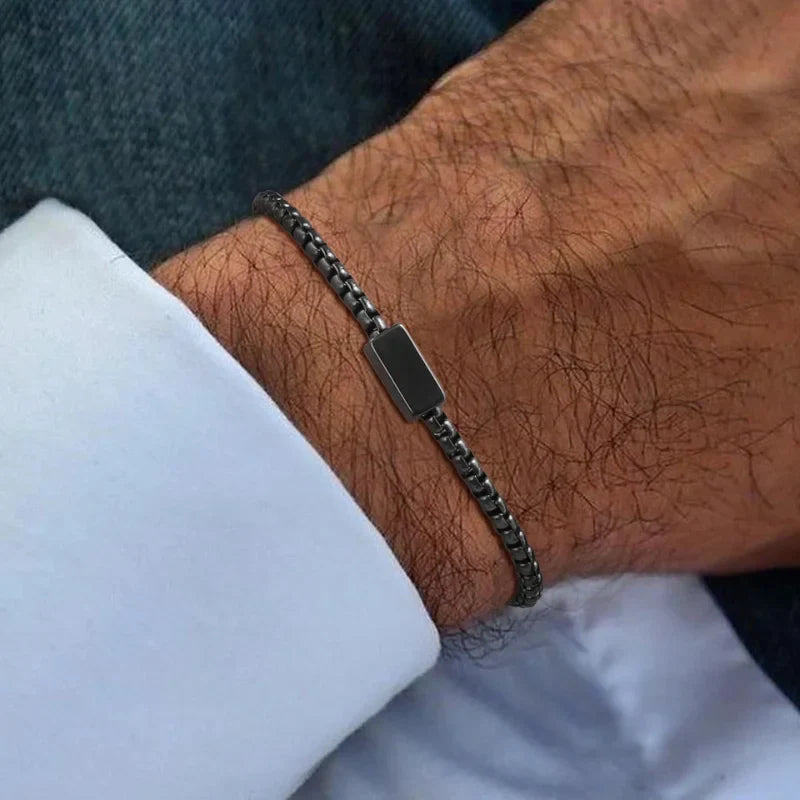 Vnox Men's Stainless Steel Bracelet