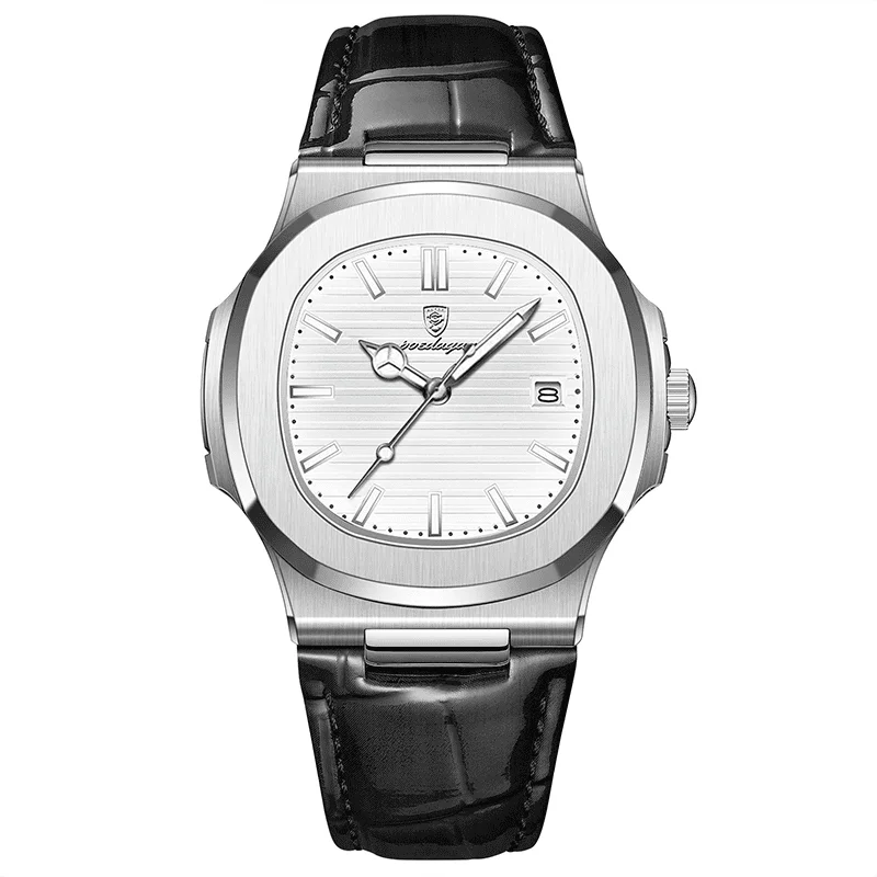 Genuine Leather Nautilus Watch for Men
