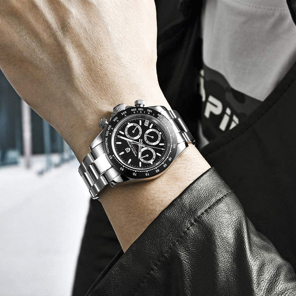 Pagani Design Brandon Black Men's Timepiece
