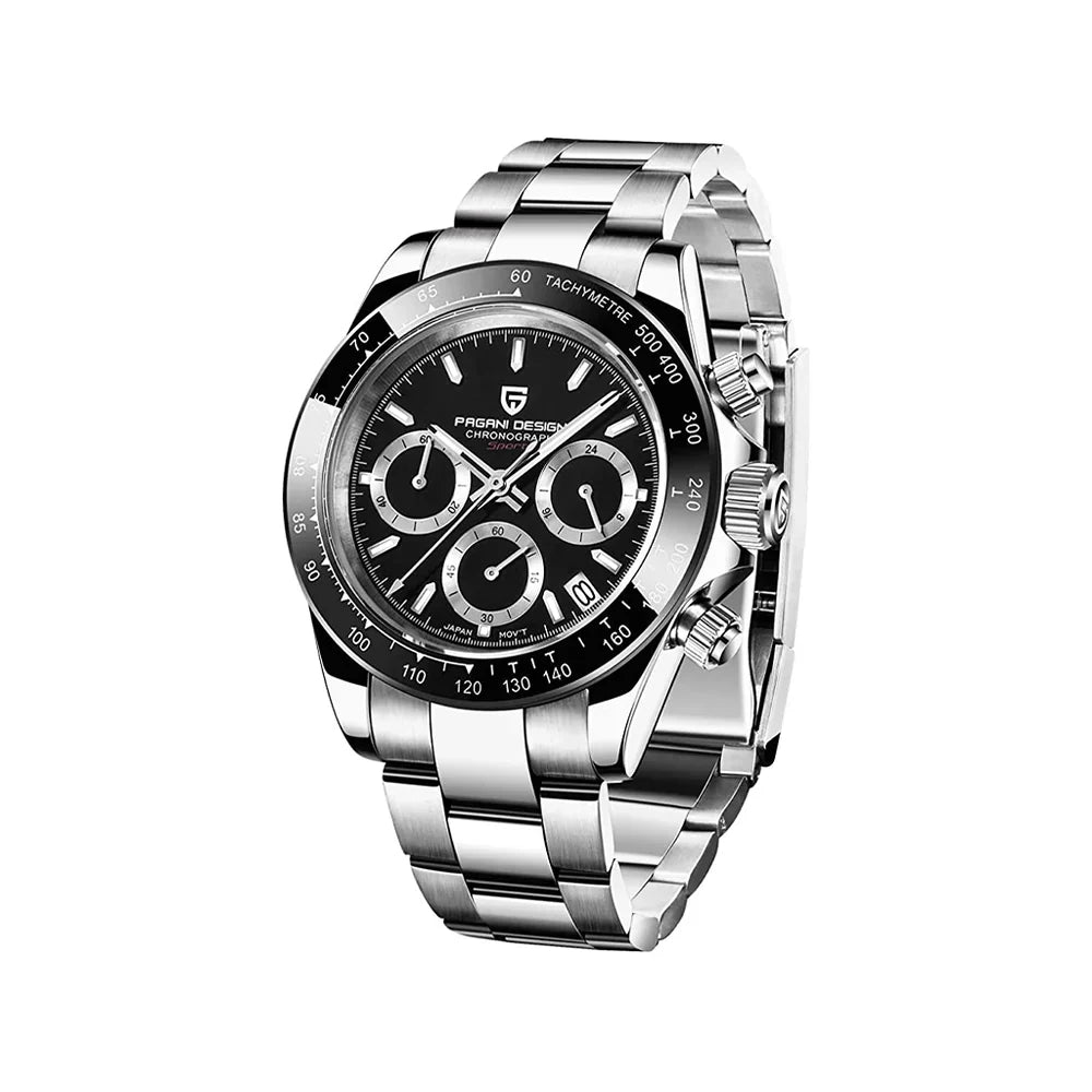 Pagani Design Brandon Black Men's Timepiece