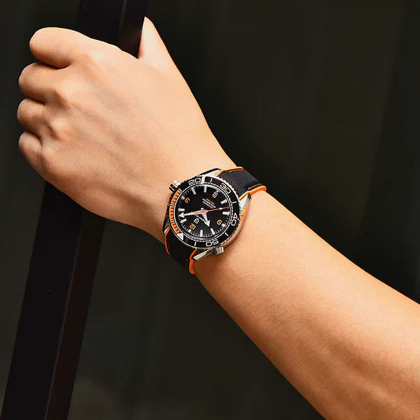 Pagani Design Clermont Men's Watch in Vibrant Orange