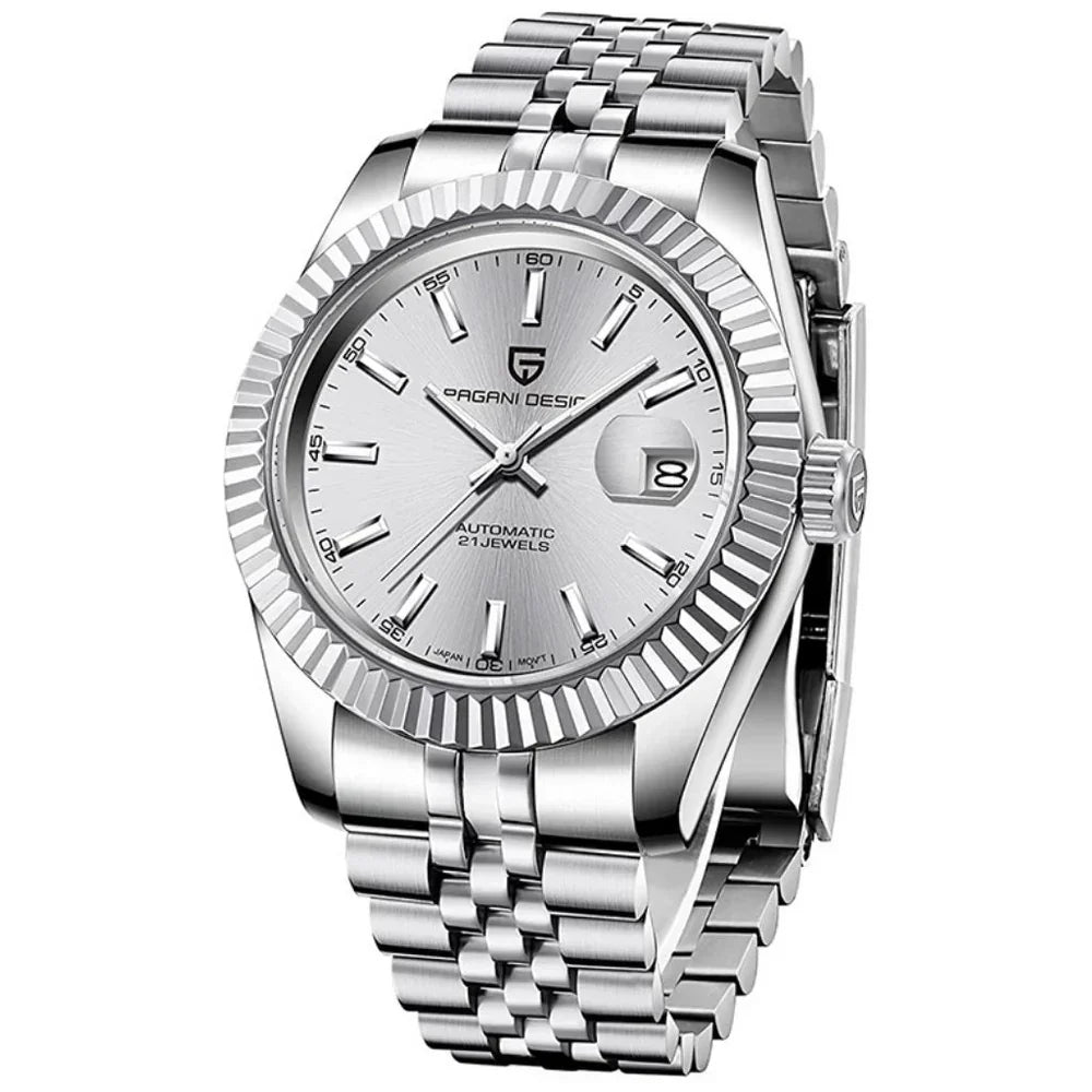Pagani Design Giovanni Silver Watch for Men