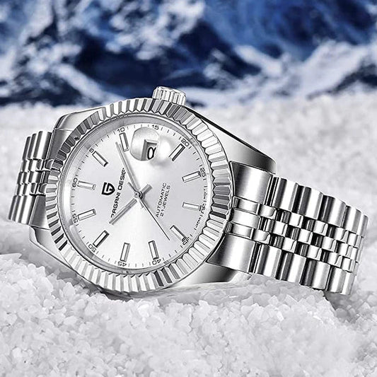 Pagani Design Giovanni Silver Watch for Men