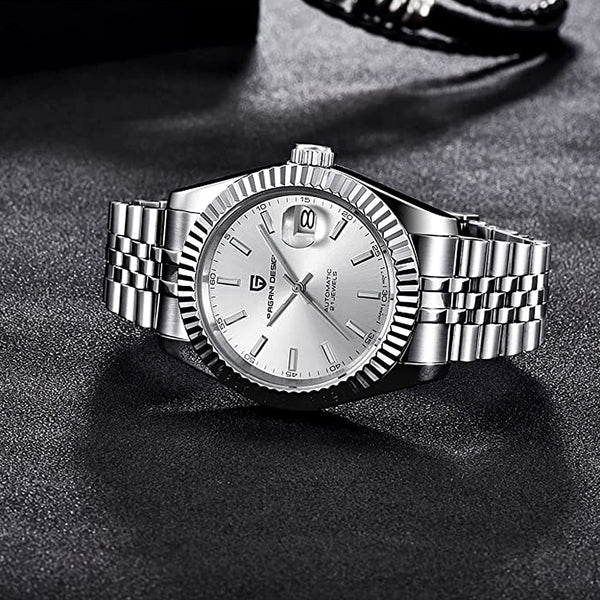 Pagani Design Giovanni Silver Watch for Men