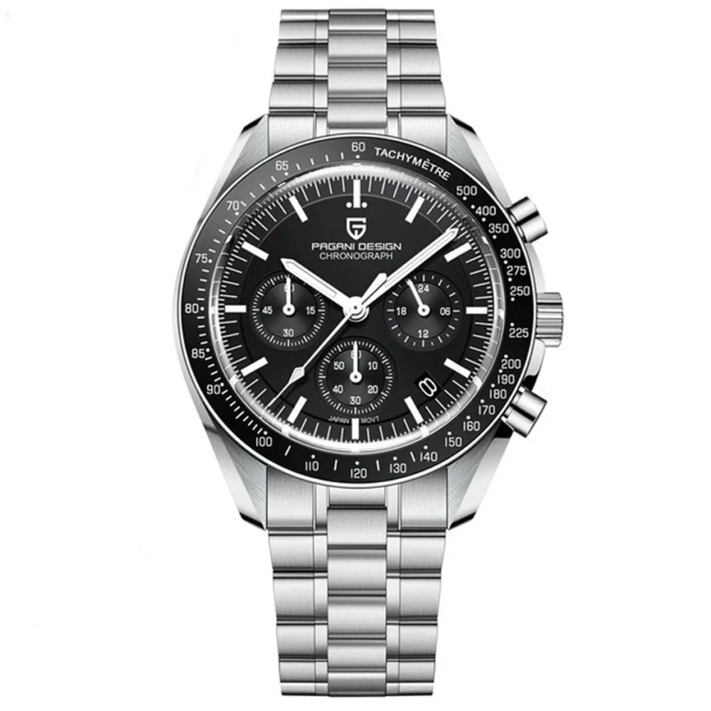 Pagani Design Lorenzo Black Men's Timepiece
