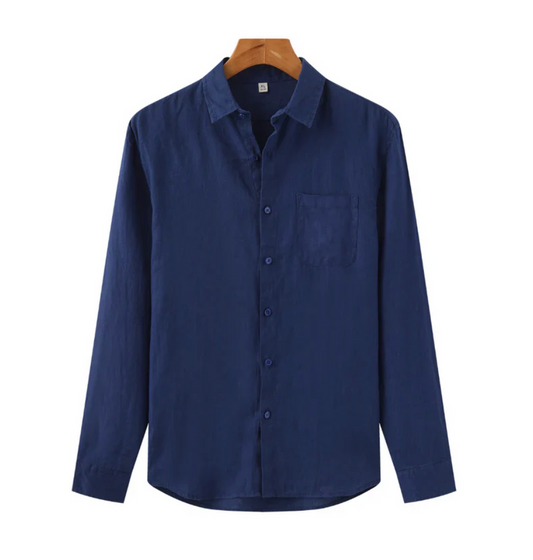 PORTOFINO Linen Button-Down Shirt