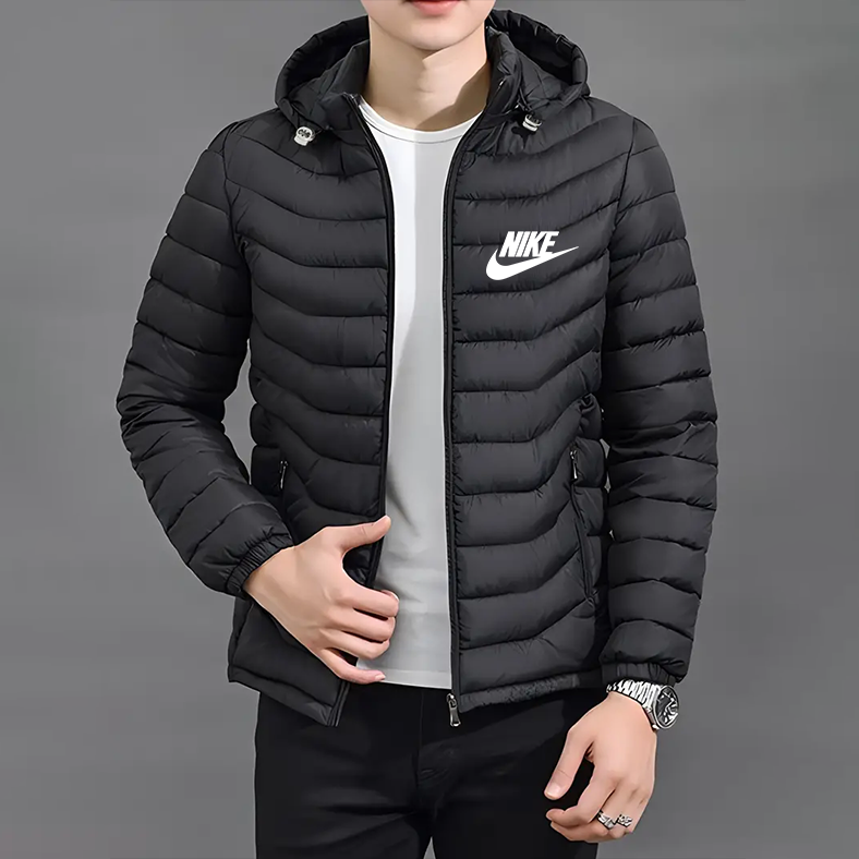 Chic Hooded Jacket with Zipper