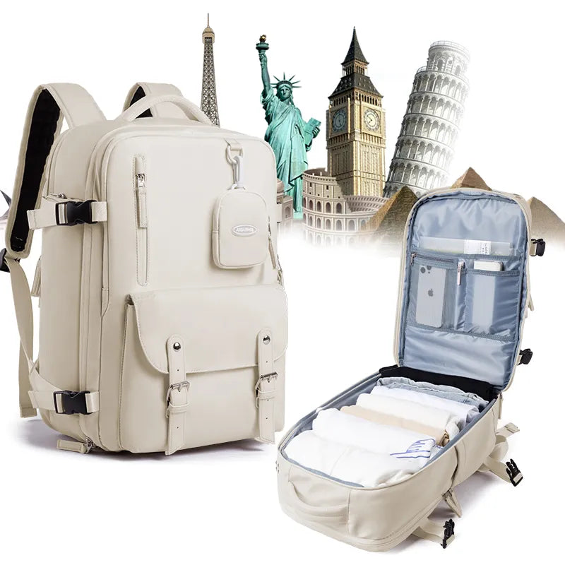 Waterproof Multi-Compartment Travel Backpack