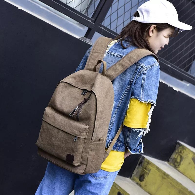 Dida Bear Canvas Rucksack