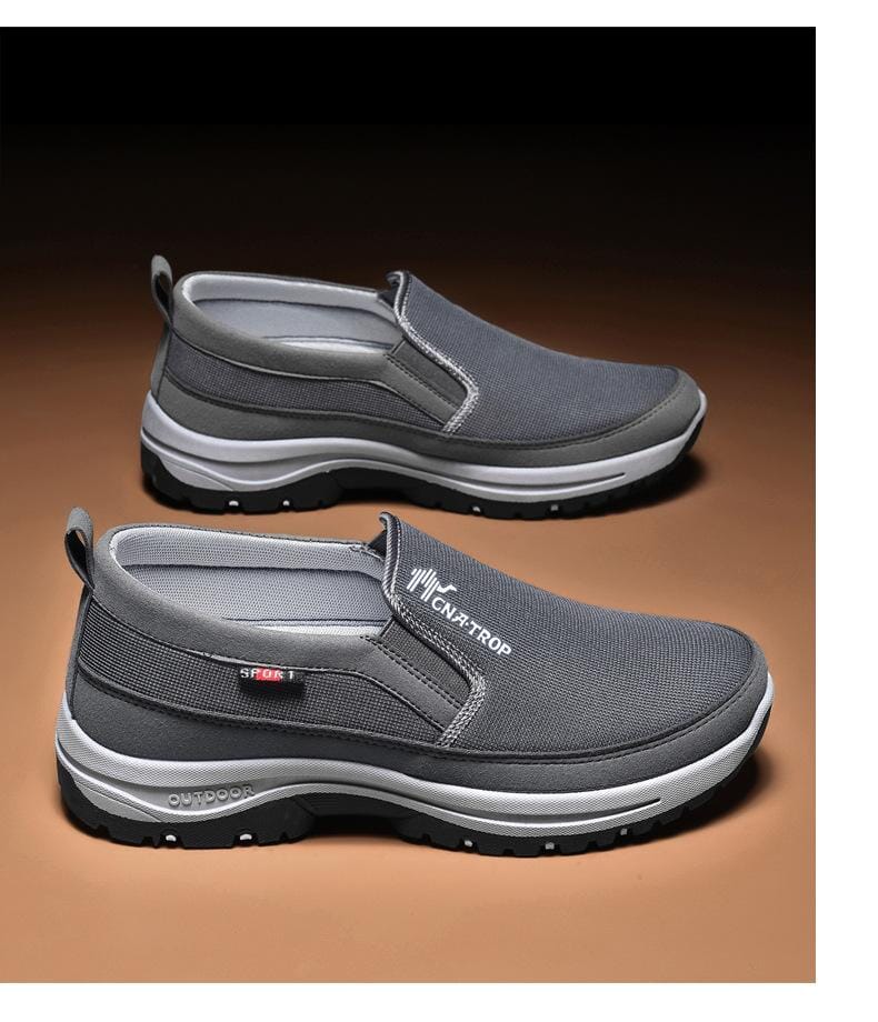 Casual Comfort Shoe in Titanium