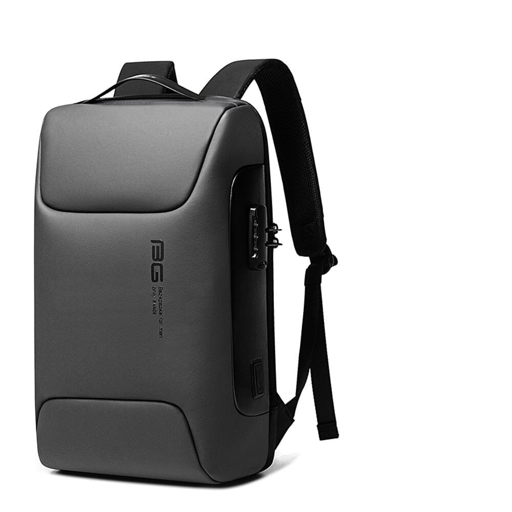 Luxxy Premium Executive Backpack - 15" Laptop Compatible, Waterproof, USB Charging Port, TSA-Approved Lock