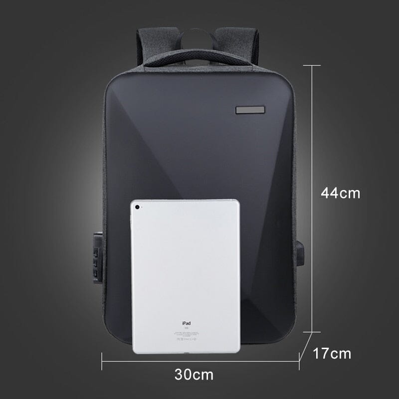 Gzan Executive Backpack - 15-Inch Laptop, Waterproof, USB Charging Port, TSA-Approved Lock