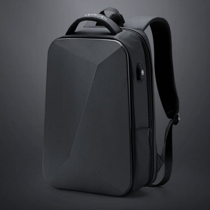 Fenruen Executive Backpack - Expandable, Waterproof, 14" Laptop Compartment with USB Port